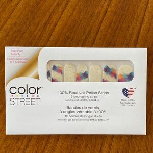💅 3/$20 Color Street Paine The Town Press-On Nail Strips. NWT unopened